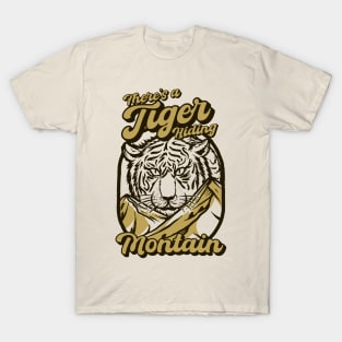 Tiger Hiding Mountain T-Shirt